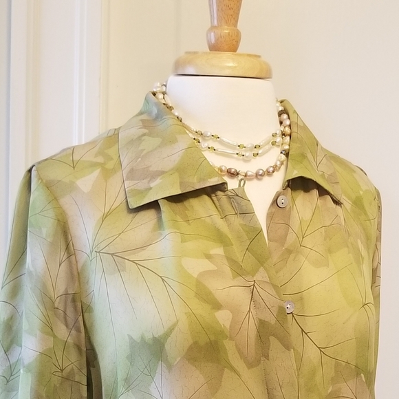 Rena Rowan silk blouse - Picture 5 of 8